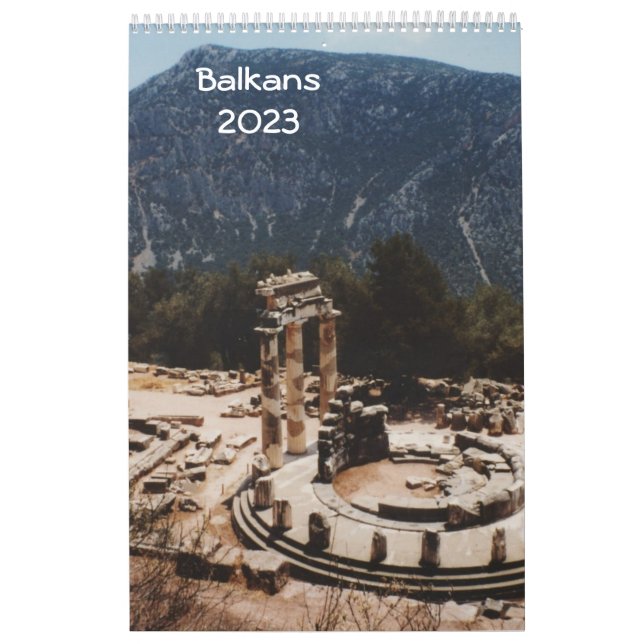 Calendario de los Balcanes 2023 (Tapa)