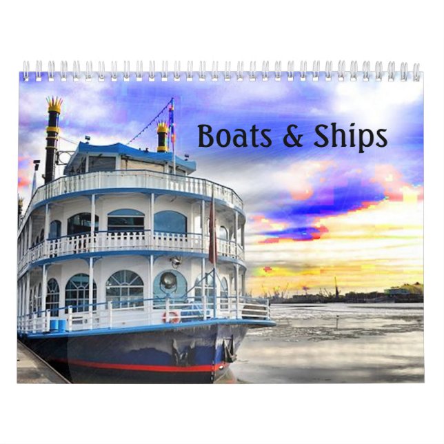 Calendario de los barcos y de las naves (Tapa)