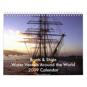 Calendario de los barcos y de las naves 2009