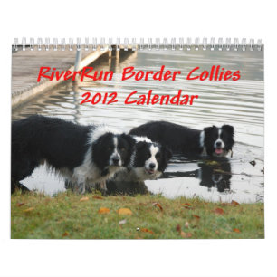 Calendario de los borderes collies 2012 de