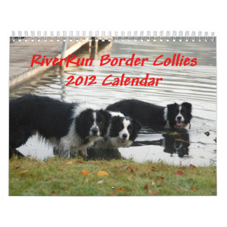Calendario de los borderes collies 2012 de
