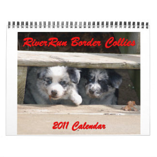 Calendario de los borderes collies 2012 de