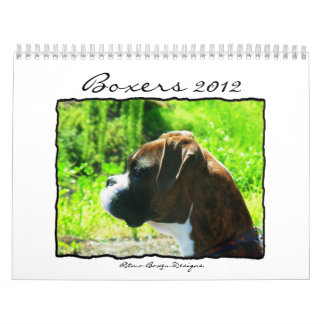 Calendario de los boxeadores 2012
