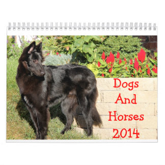 Calendario de los caballos y de los perros 2014