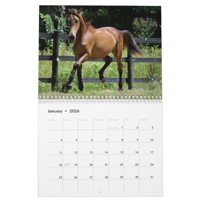 Calendario de los caballos y de los perros 2014 (Jan 2026)