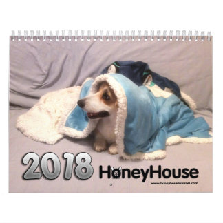 Calendario de los Corgis de HoneyHouse para 2018