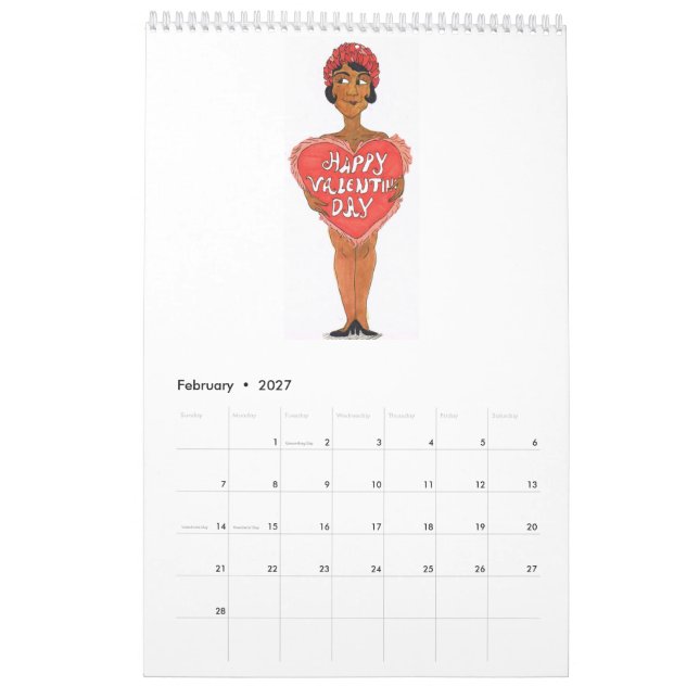 Calendario de los coristas (Feb 2027)
