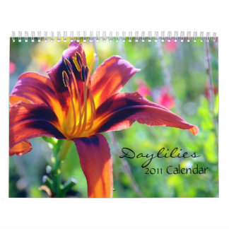 Calendario de los Daylilies 2011