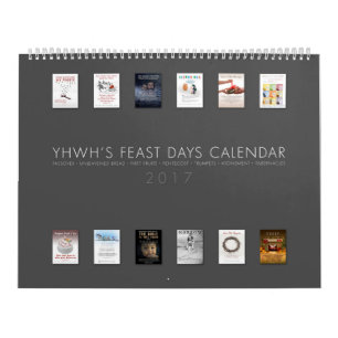 CALENDARIO DE LOS DÍAS DEL BANQUETE DE YHWH - 201