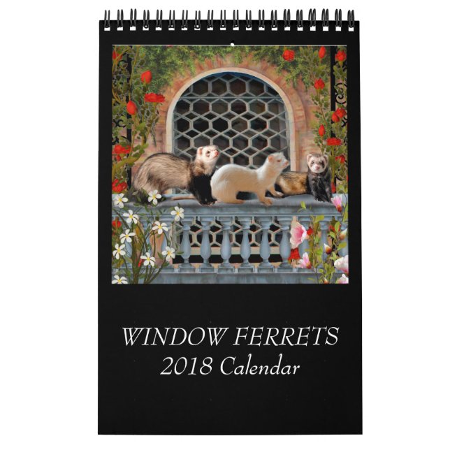 Calendario de los hurónes de la ventana (Tapa)
