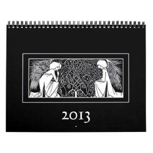 Calendario de los ilustraciones 2013 de Nouveau