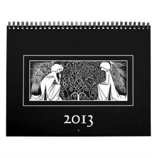 Calendario de los ilustraciones 2013 de Nouveau