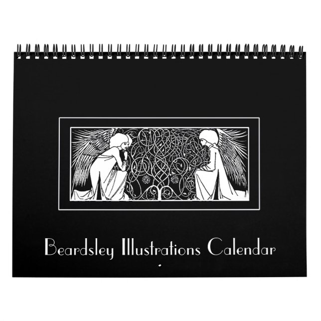 Calendario de los ilustraciones de Nouveau del (Tapa)