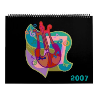Calendario de los instrumentos musicales