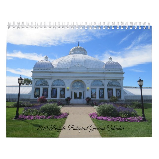 Calendario de los jardines botánicos 2019 del (Tapa)