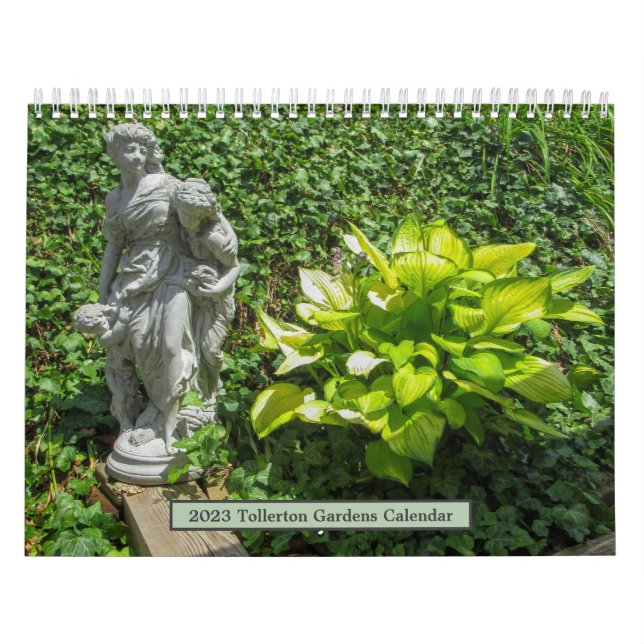 Calendario de los Jardines de Tollerton 2023 (Tapa)
