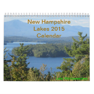 Calendario de los lagos 2015 new-hampshire