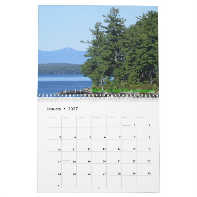 Calendario de los lagos 2015 new-hampshire (Jan 2027)