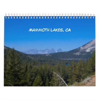 Calendario de los lagos Mammoth