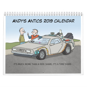 Calendario de los numeritos 2019 de Andy
