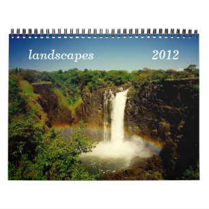 calendario de los paisajes 2012