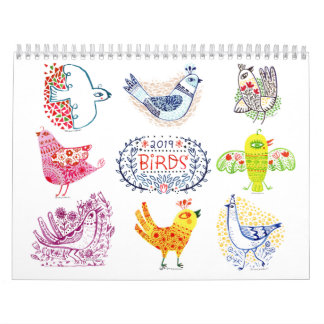 Calendario de los pájaros