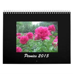 Calendario de los Peonies 2015