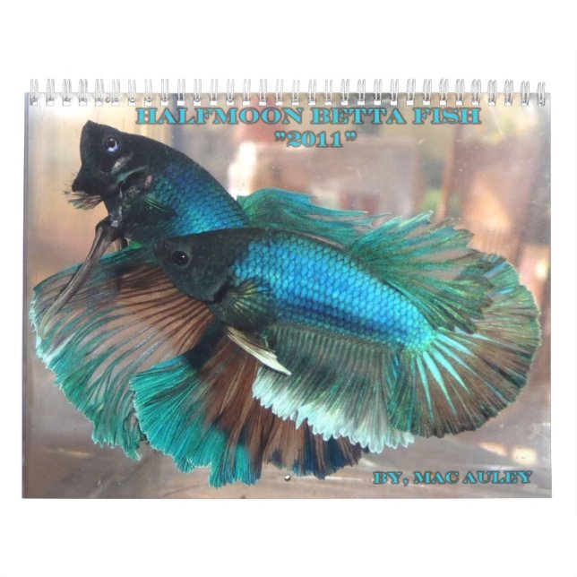 Calendario de los pescados de Betta de la media (Tapa)