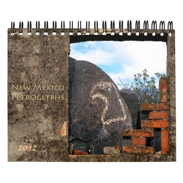 Calendario de los petroglifos de New México del (Tapa)