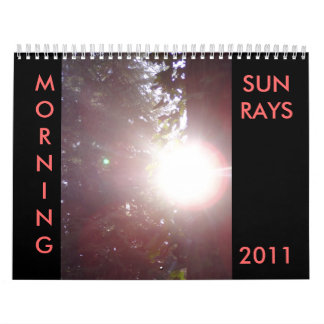 Calendario de los SUNRAYS de la MAÑANA