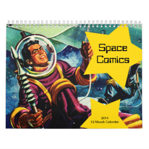 Calendario de los tebeos 2014 del espacio