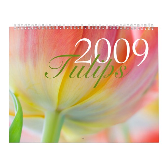 Calendario de los tulipanes 2009 (Tapa)