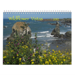 Calendario de los Vistas 2012 del Wildflower