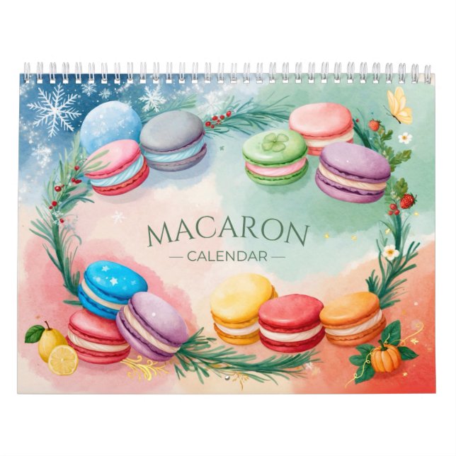 Calendario de Macaron (Tapa)