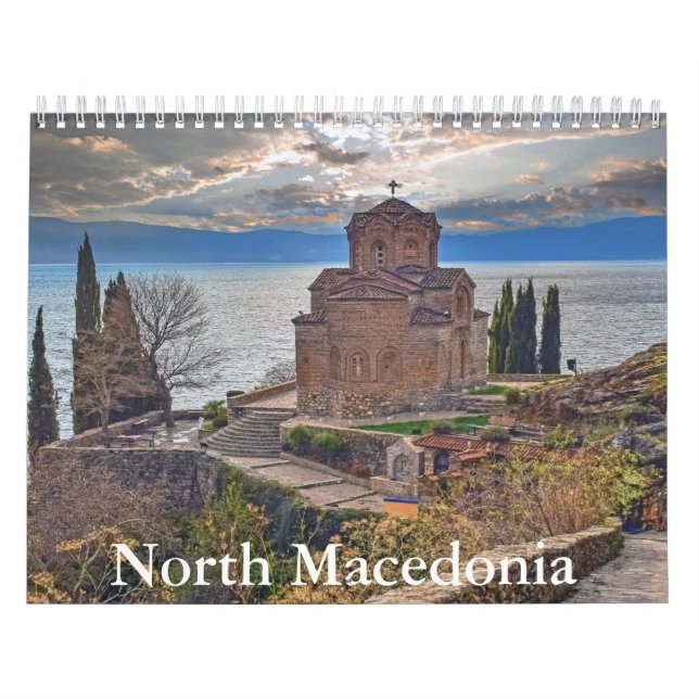 Calendario de Macedonia del Norte (Tapa)
