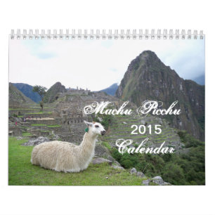 Calendario de Machu Picchu Perú 2015