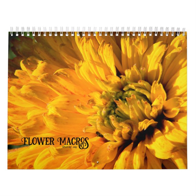 Calendario de macros de flor (Tapa)