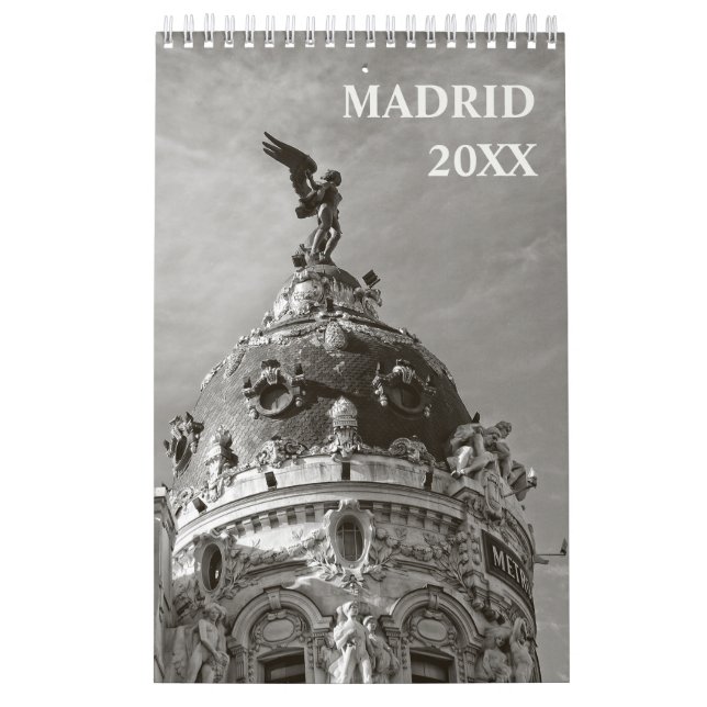 Calendario de Madrid de 12 meses (Tapa)