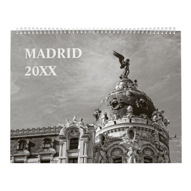 Calendario de Madrid de 12 meses (Tapa)