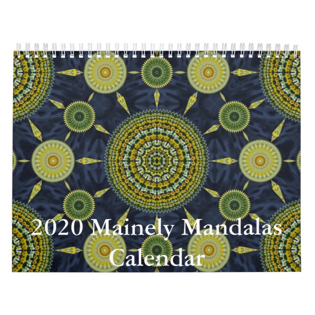 Calendario de Mandalas para 2020 (Tapa)