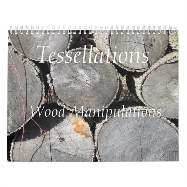 Calendario de manipulaciones de madera de teselado (Tapa)