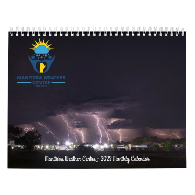 Calendario de Manitoba Weather Center 2023 (Tapa)