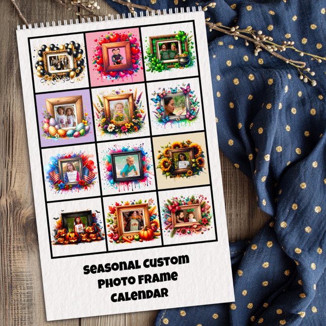Calendario de Marco de Foto Personalizado de Tempo (Subido por el creador)