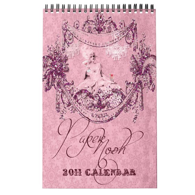 Calendario de Marie Antoinette 2011 (Tapa)