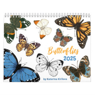 Calendario de mariposas