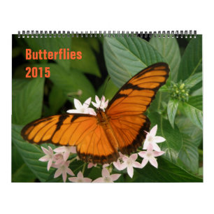 Calendario de mariposas 2015