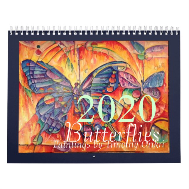 Calendario de mariposas 2020 (Tapa)