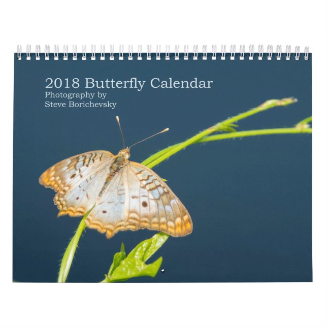Calendario de mariposas de 2018 (Tapa)