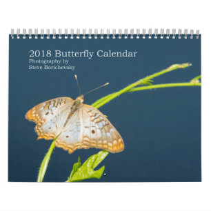 Calendario de mariposas de 2018