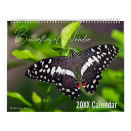 Calendario de Mariposas Elija su Mes / Año de Inic